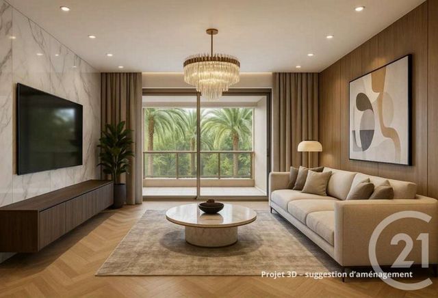 Appartement F2 à vendre - 2 pièces - 49.2 m2 - NICE - 06 - PROVENCE-ALPES-COTE-D-AZUR - Century 21 Lafage Transactions