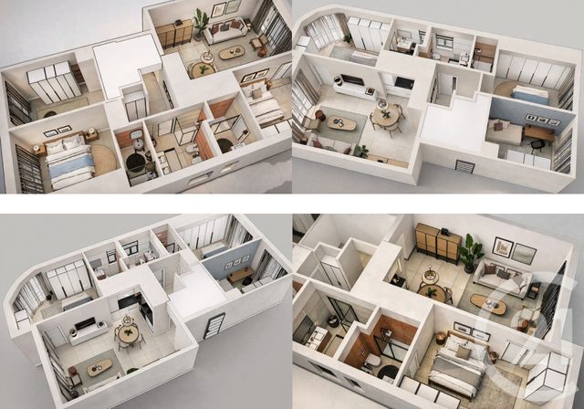 Appartement F3 à vendre - 3 pièces - 89.01 m2 - NICE - 06 - PROVENCE-ALPES-COTE-D-AZUR - Century 21 Lafage Transactions